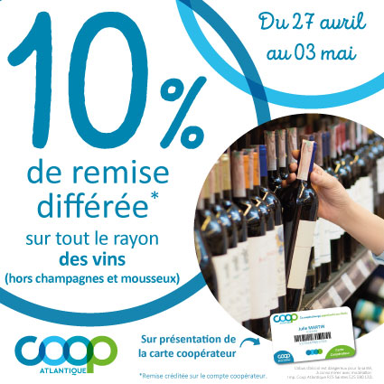 Offre cooperateurs mai 2026 - Vins